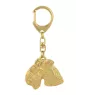 Lakeland Terrier - Gilded key ring with dog, handbag decoration, luxury accessory by Art-Dog brand