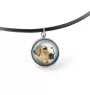 Labrador Retriever I - jewelry with your photo box, set of necklace and earrings, personalized products from the Art-Dog brand
