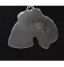 Lakeland Terrier - collier avec un chien, pendentif en plaqué argent pour les fans de chiens, bijoux uniques de la marque Art-Dog