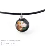 Labrador Retriever, retriever du Labrador - ensemble de bijoux avec votre photo, ensemble fait à la main, bracelet et collier de la marque Art.-Dog
