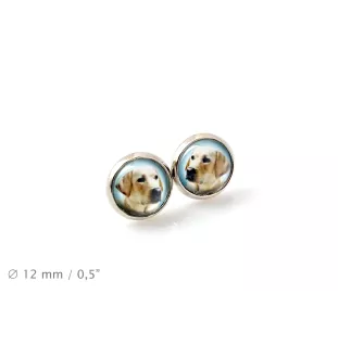 Labrador Retriever, retriever du Labrador I - ensemble de bijoux avec votre photo, accessoire féminin, article fait main, produit fabriqué à la main avec passion pour la création de la marque Art-Dog