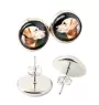 Labrador Retriever, retriever du Labrador - boucles d'oreilles dans une boîte, votre photo, bijoux faits à la main, produit de la marque Art-Dog.