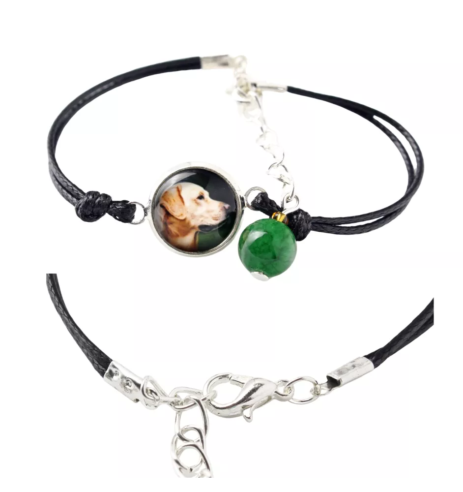 Labrador Retriever - Armband in einer Schachtel mit Ihrem Foto, femininer Schmuck, ein ausgezeichnetes Geschenk der Marke Art-Dog.