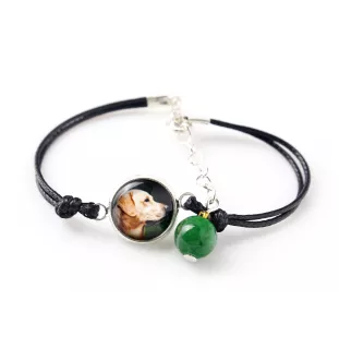 Labrador Retriever - Armband in einer Schachtel mit Ihrem Foto, femininer Schmuck, ein ausgezeichnetes Geschenk der Marke Art-Dog.