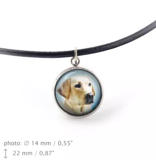Labrador Retriever I - necklace in a box, elegant decoration, pendant from the Art-Dog brand
