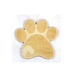 Lakeland Terrier - Sous-verre mug, sous-verre gravé avec chien, cadeau pour amoureux des chiens par la marque Art-Dog