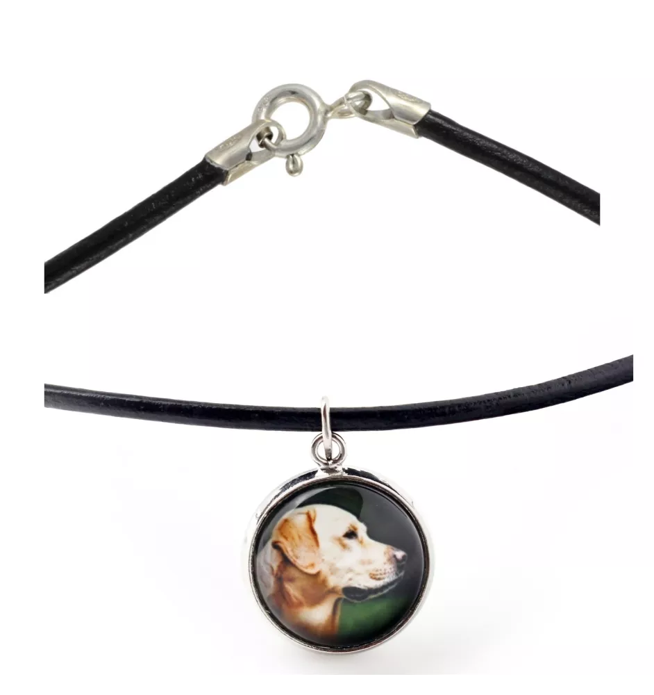 Labrador Retriever, retriever du Labrador - collier dans une boîte, élégant bijou, pendentif de la marque Art-Dog