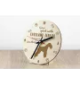 Lakeland Terrier - Uhr mit Hund, Holzuhr mit Gravur, personalisierte Uhr von Art-Dog