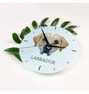 Labrador Retriever zegar geometryczny Art-Dog