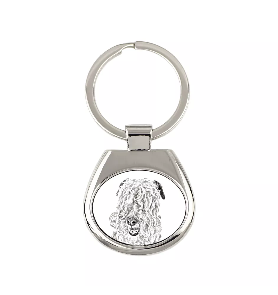 Lakeland Terrier - Schlüsselanhänger mit Hund, Anhänger mit Aufdruck, personalisierter Anhänger der Marke Art-Dog