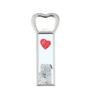 Lakeland Terrier - Flaschenöffner mit Hund, personalisierter Flaschenöffner für den Kühlschrank, ein einzigartiges Geschenk für Männer von der Marke Art-Dog