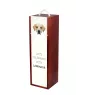 Labrador Retriever - geometric box with a picture and inscription for wine by Art-Dog