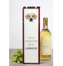 Labrador Retriever - geometric box with a picture and inscription for wine by Art-Dog