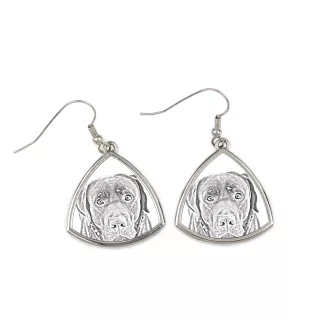 Labrador Retriever - Hund Ohrringe, hängende Ohrringe mit Bild, personalisierter Schmuck mit dem Aufdruck der Marke Art-Dog