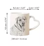 Labrador Retriever I - Tasse mit Hund, entzückende Tasse mit herzförmigem Henkel, universelles Geschenk der Marke Art-Dog