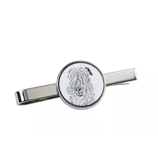 Lakeland Terrier - tie clip with a dog, personalized tie clip, a unique gift for a man from the Art-Dog brand