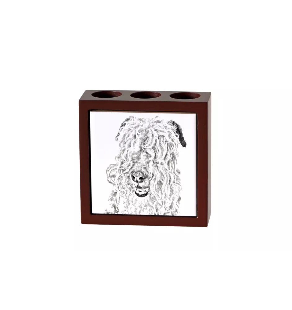 Lakeland Terrier - porte-stylo avec chien, organiseur de bureau avec impression, décoration de bureau personnalisée de la marque Art-Dog