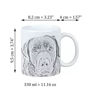 Labrador Retriever kubek z psem good morning Art-Dog