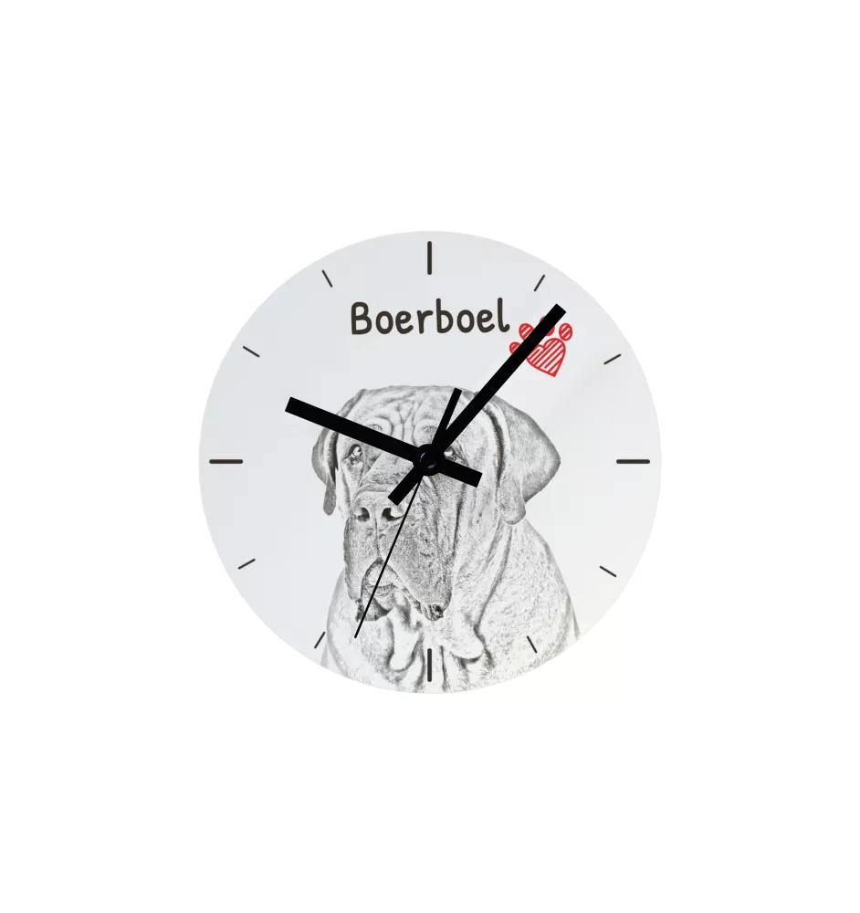 Lakeland Terrier - wall clock with a dog, shelf clock with a print, personalized home decoration from the Art-Dog brand