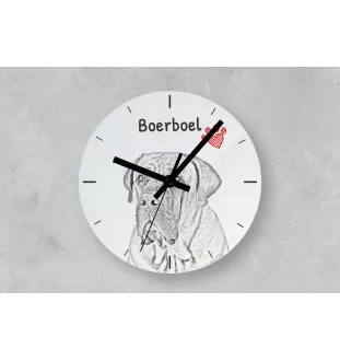 Lakeland Terrier - Wanduhr mit Hund, Regal Uhr mit Druck, personalisierte Hausdekoration von Art-Dog.