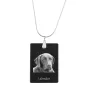 Labrador Retriever - Kristallanhänger mit Hund, Silberhalskette mit Foto, personalisierter Anhänger der Marke Art-Dog