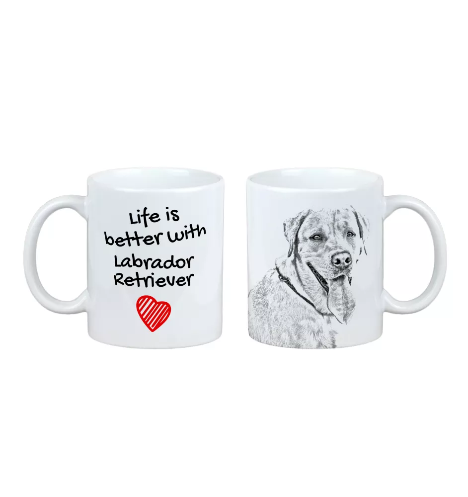 Labrador Retriever I - Tasse mit Hund, Tasse mit Bild, personalisiertes Geschenk der Marke Art-Dog