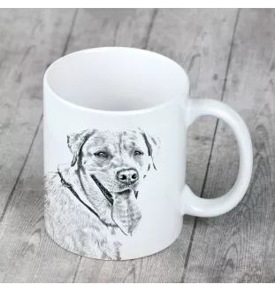 Labrador Retriever, retriever du Labrador I - tasse avec chien, une tasse joyeuse pour les amoureux des chiens, un cadeau personnalisé de la marque Art-Dog