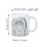 Labrador Retriever - cup with a dog, cheerful cup for a dog lover, personalized gift from the Art-Dog brand