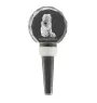 Lakeland Terrier grubszy stopper do wina z psem Art-Dog