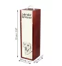 Labrador Retriever I - wine box with a dog, alcohol box with graphics, personalized gift box from the Art-Dog brand