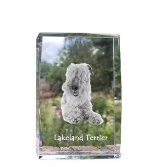Lakeland Terrier kryształ z psem Art-Dog