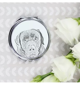 Labrador Retriever lusterko ze zdjęciem psa Art-Dog