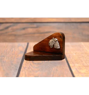 Lakeland Terrier - wooden candle holder with a dog, tealight holder, a memorial place for a dog by Art-Dog brand