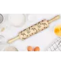 Lakeland Terrier - rouleau à pâtisserie avec chien, décoration de biscuits avec un rouleau à motifs, cadeau pour un céramiste de la marque Art-Dog