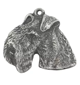 Lakeland Terrier posrebrzany naszyjnik na łańcuszku Art-Dog