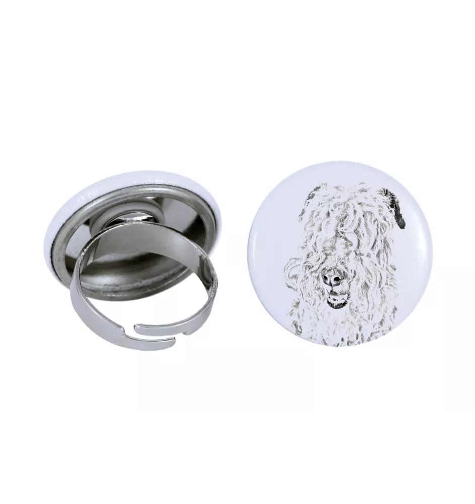 Lakeland Terrier - Damen Schmuck mit dem Bild eines Hundes, handgefertigtes Produkt, Möglichkeit, Ihr eigenes Foto hinzuzufügen, Marke Art-Dog