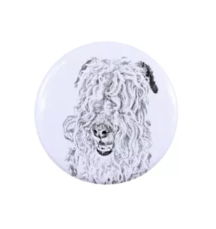 Lakeland Terrier - badge avec votre chien, ajoutez votre propre photo, marque Art-Dog