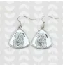 Lakeland Terrier - boucles d'oreilles avec chien, boucles d'oreilles pendantes avec photo, bijoux personnalisés avec impression de la marque Art-Dog