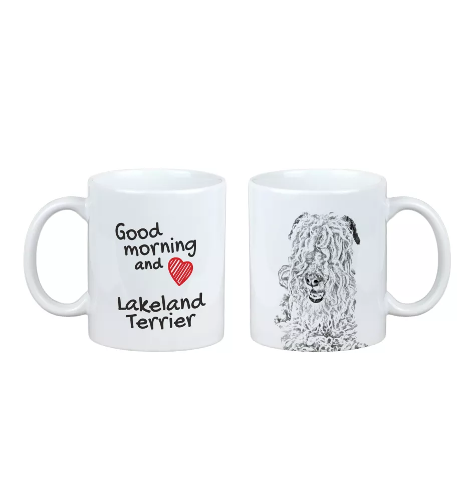 Lakeland Terrier - cup with a dog, cup with a photo, personalized gift from the Art-Dog brand