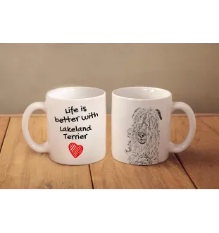 Lakeland Terrier - Tasse mit Hund, Tasse mit Bild, personalisiertes Geschenk der Marke Art-Dog