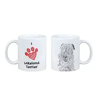 Lakeland Terrier - cup with a dog, cute cup with graphics, a gift with your photo from the Art-Dog brand