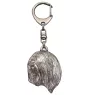 Lhasa Apso - Porte-clés argenté avec chien, décoration de sac à main, pendentif de sac à dos par la marque Art-Dog