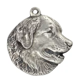 Leonberger brelok do kluczy posrebrzany Art-Dog