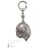 Lhasa Apso, Lhasaterrier, Löwenhund - Versilberter Schlüsselanhänger mit Hund, Handtaschen-Dekoration, Rucksack-Anhänger der Marke Art-Dog