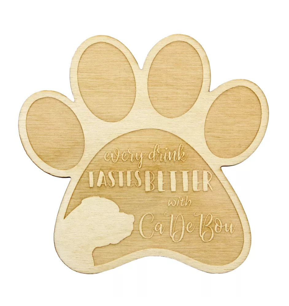 Majorca-Dogge, Ca de Bou, Mallorca Mastiff - Tasse Untersetzer, graviert Untersetzer mit Hund, Geschenk für Hundeliebhaber von Art-Dog Marke