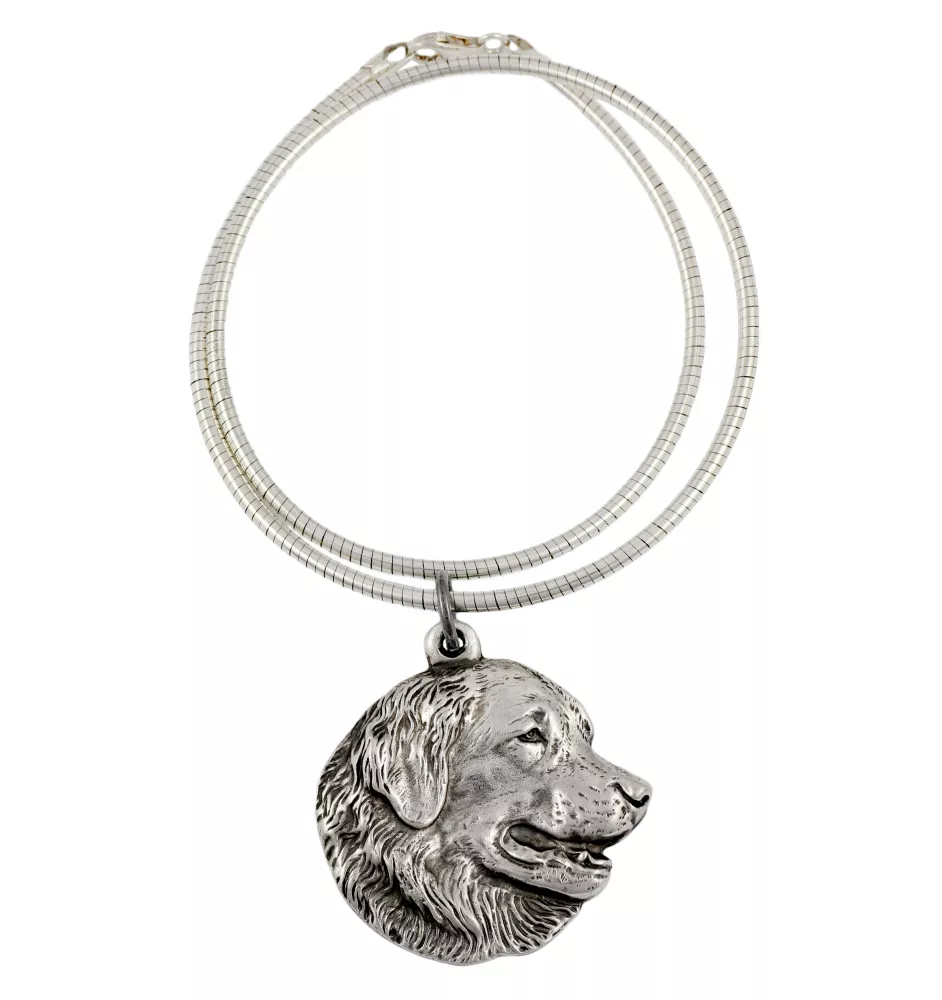 Leonberger - Dog necklace, unique jewellery for the dog fan, unique adder pendant by Art-Dog brand