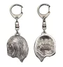 Lhasa Apso - Silver-plated key ring with a dog in a gift box, handbag decoration, backpack pendant by Art-Dog brand