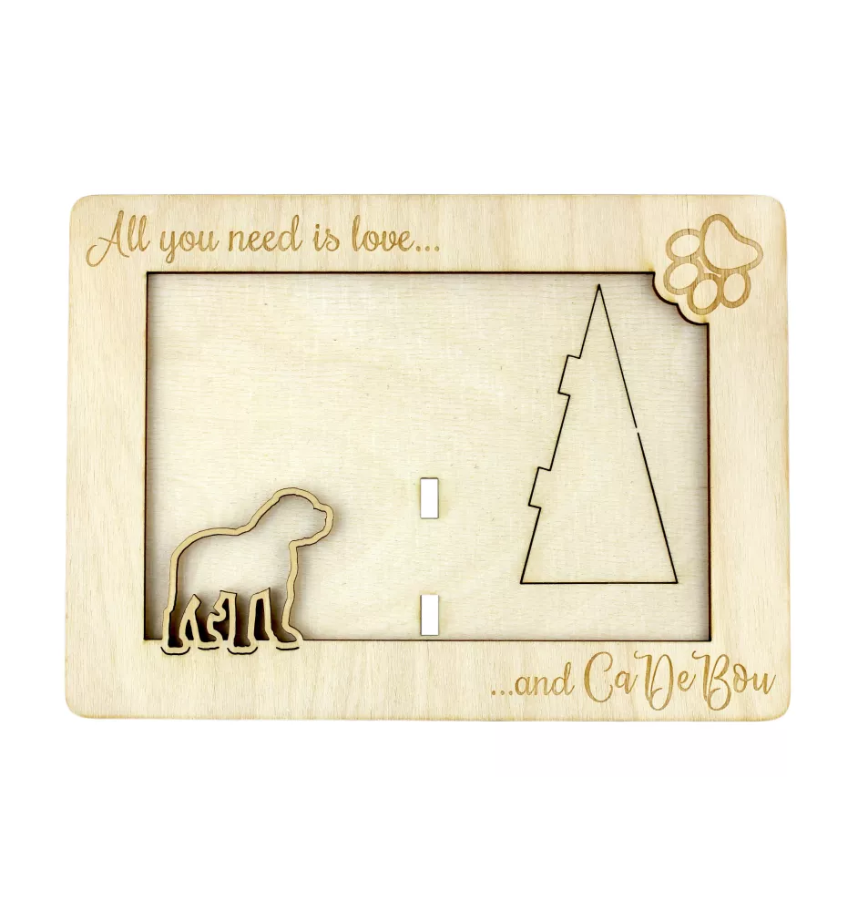 Dog z Majorki ramka na zdjęcie ze sklejki Art-Dog