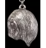Lhasa Apso - collier avec un chien, pendentif en plaqué argent pour les fans de chiens, bijoux uniques de la marque Art-Dog