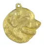 Leonberger - Dog necklace, gold-plated pendant for dog fan, unique jewellery by Art-Dog brand